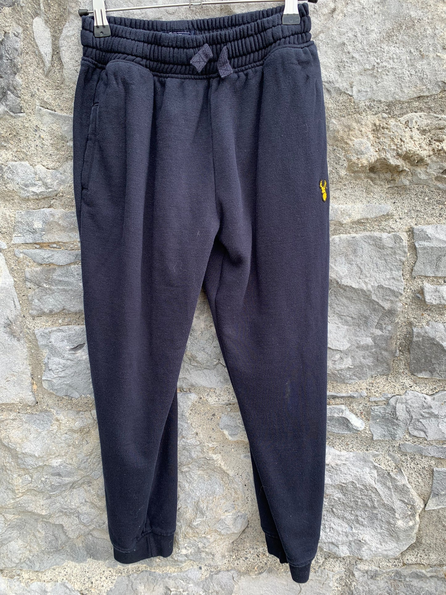 Navy tracksuit bottoms   11y (146cm)