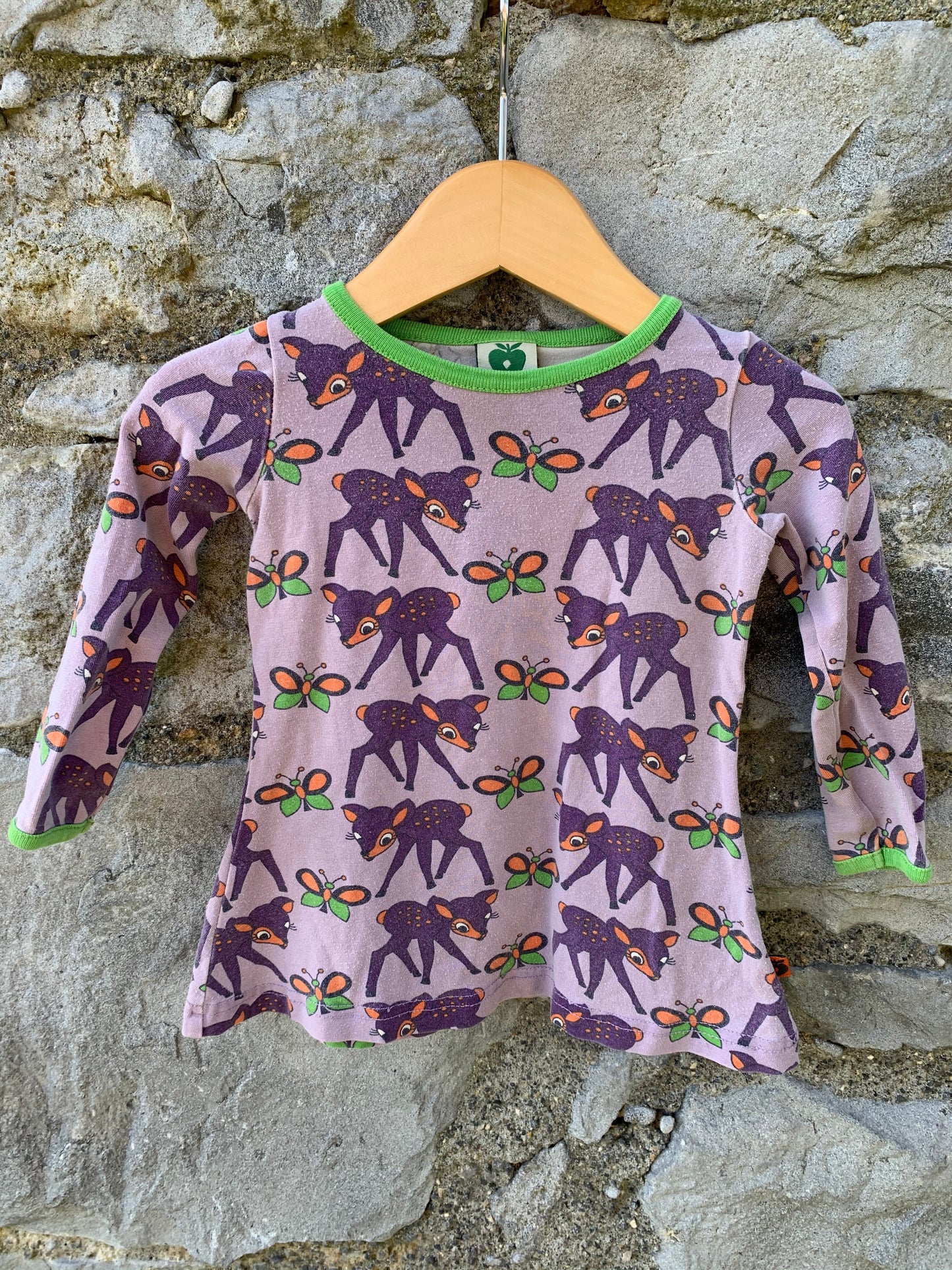 Purple Bambi dress  6m (68cm)