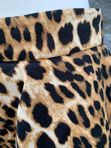 Leopard skirt   uk 12