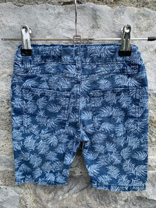 Palm leaves shorts   12-24m (80-92cm)