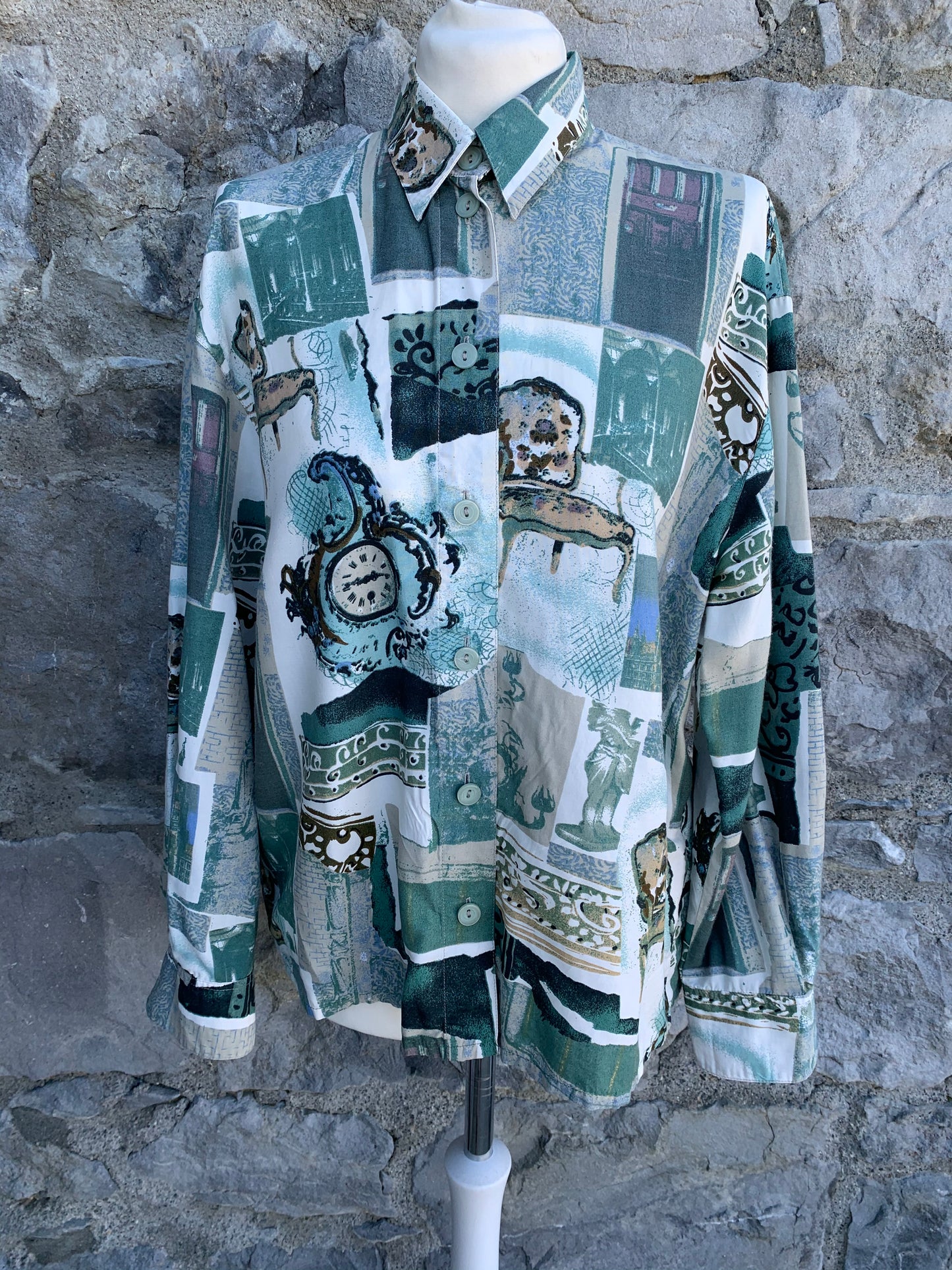 Bianca Antiques shirt   uk 10-12