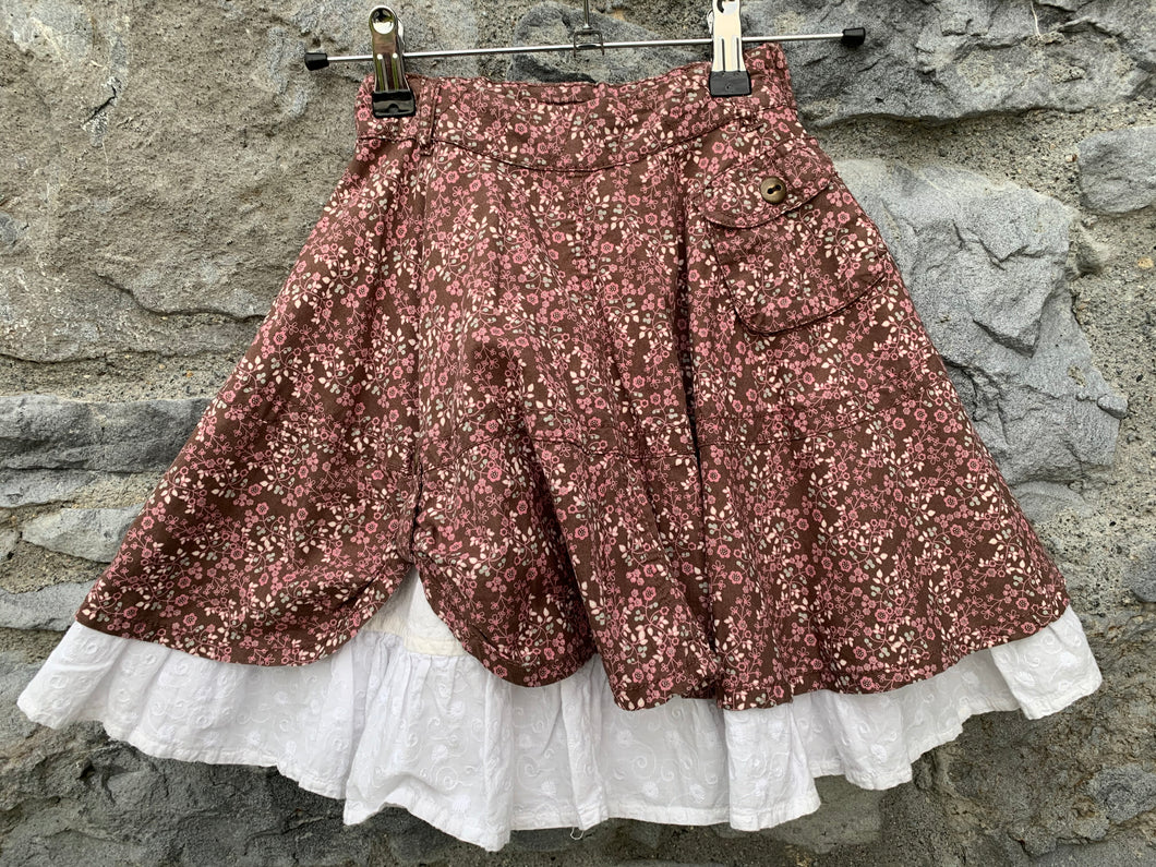 Floral twirly skirt   3-4y (98-104cm)