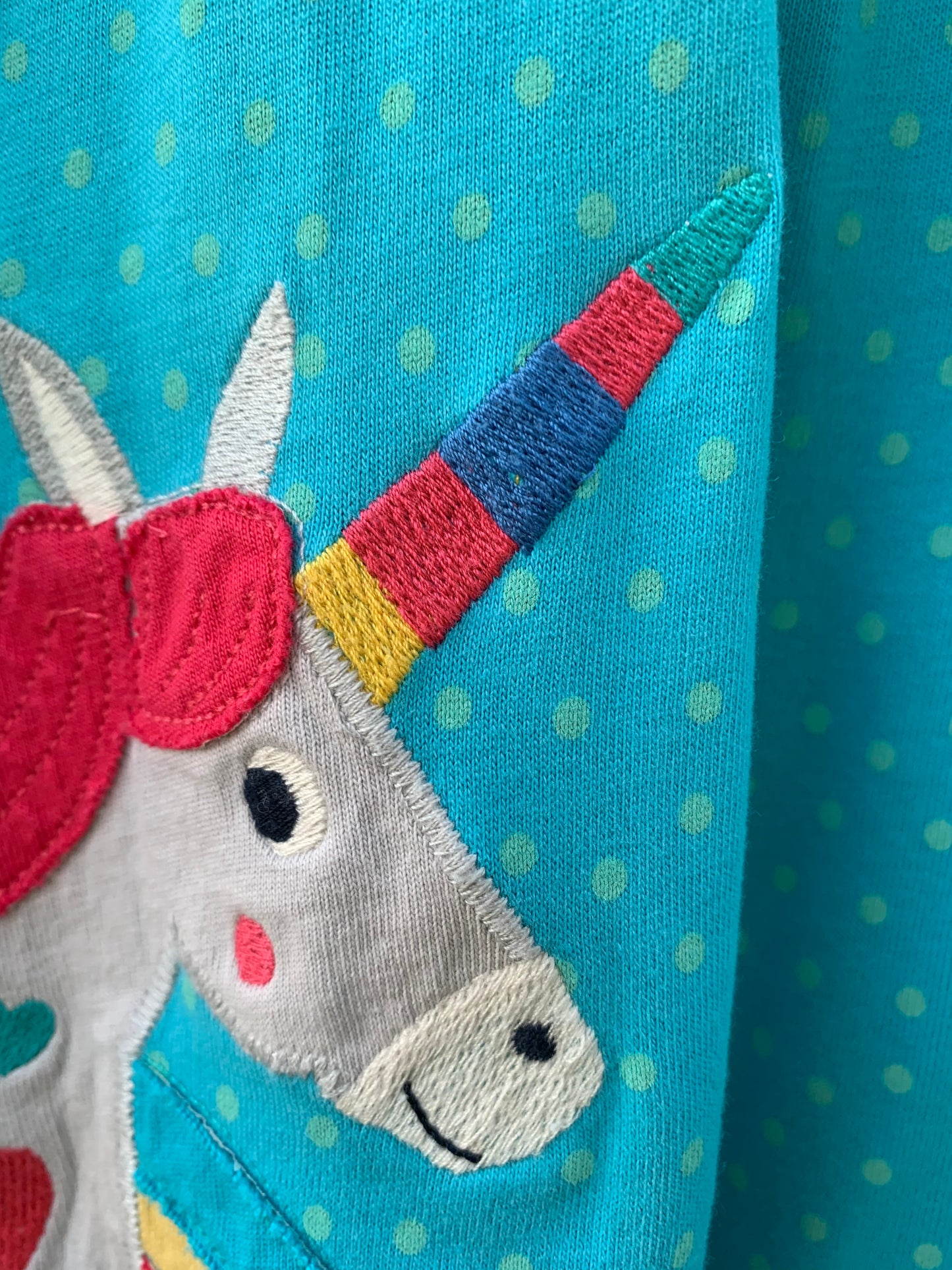 Frugi unicorn pinafore