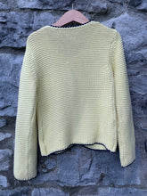 Load image into Gallery viewer, Light yellow cardigan   5y (110cm)
