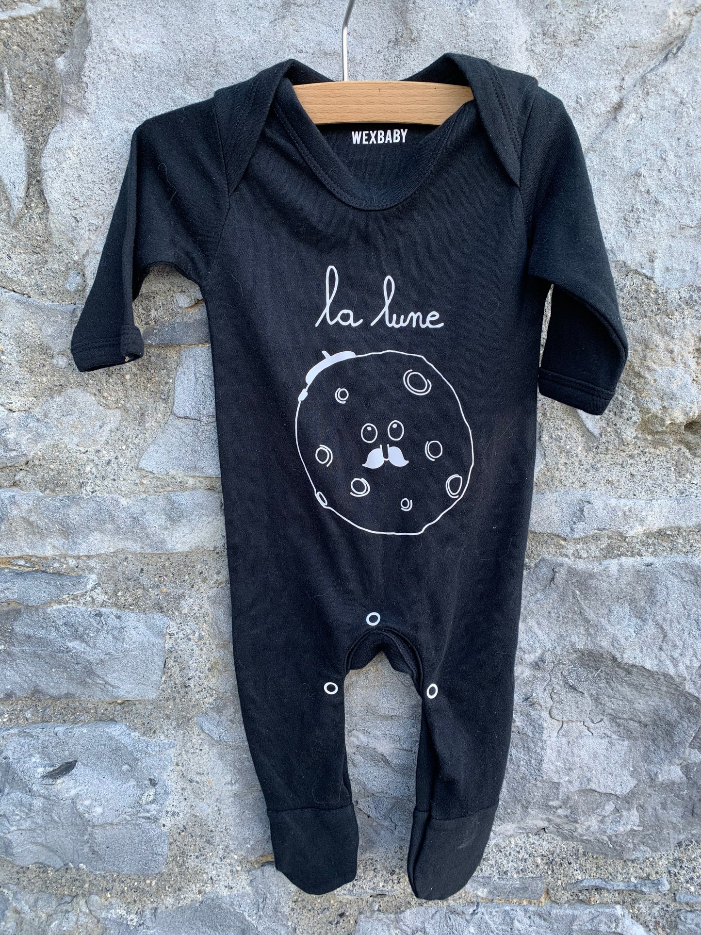 Moon onesie   0-3m (56-62cm)