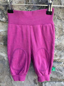 Purple rib pants    0-2m (56cm)