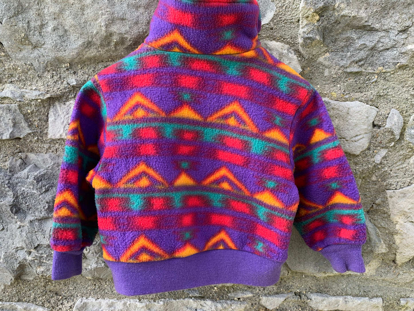 Carter's Aztec print fleece    12-18m (80-86cm)