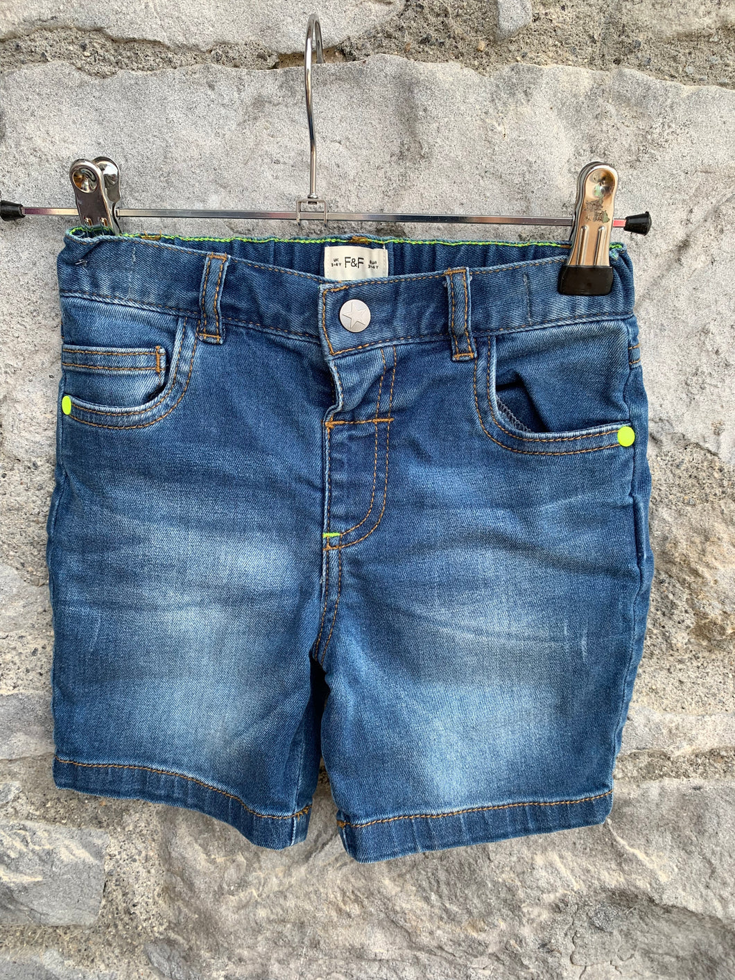 Denim shorts   3-4y (98-104cm)