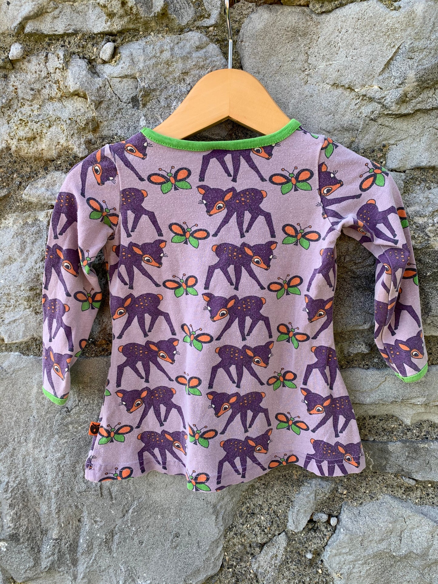 Purple Bambi dress  6m (68cm)