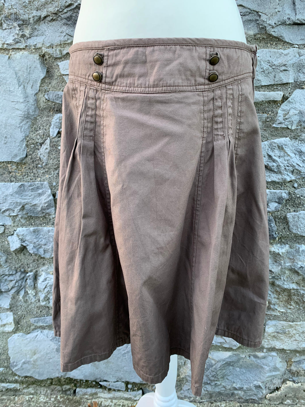 Brown skirt   uk 14