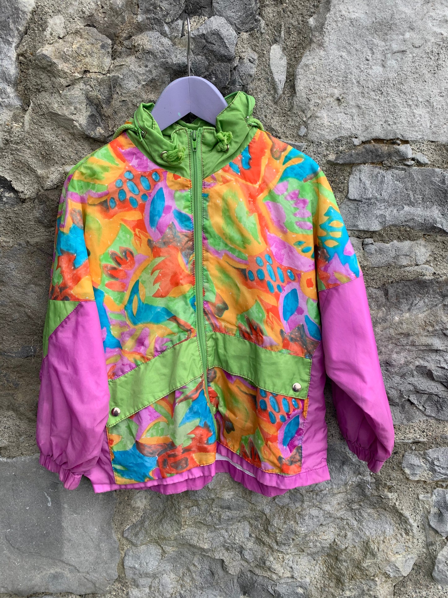 Formicula 80s pink shell jacket   5y (110cm)