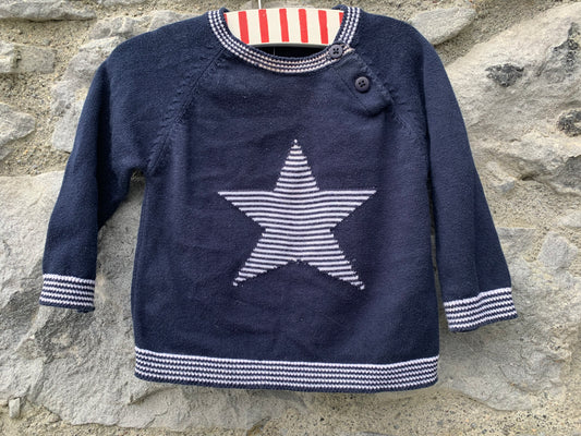 Star jumper    3-6m (62-68cm)