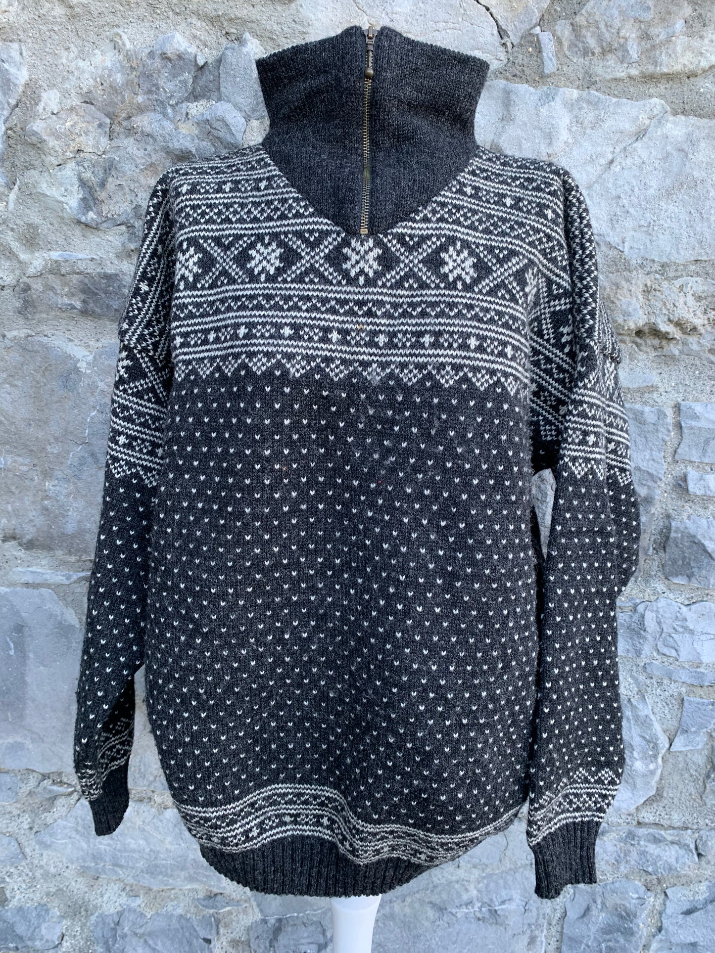 Norwegian print jumper XL