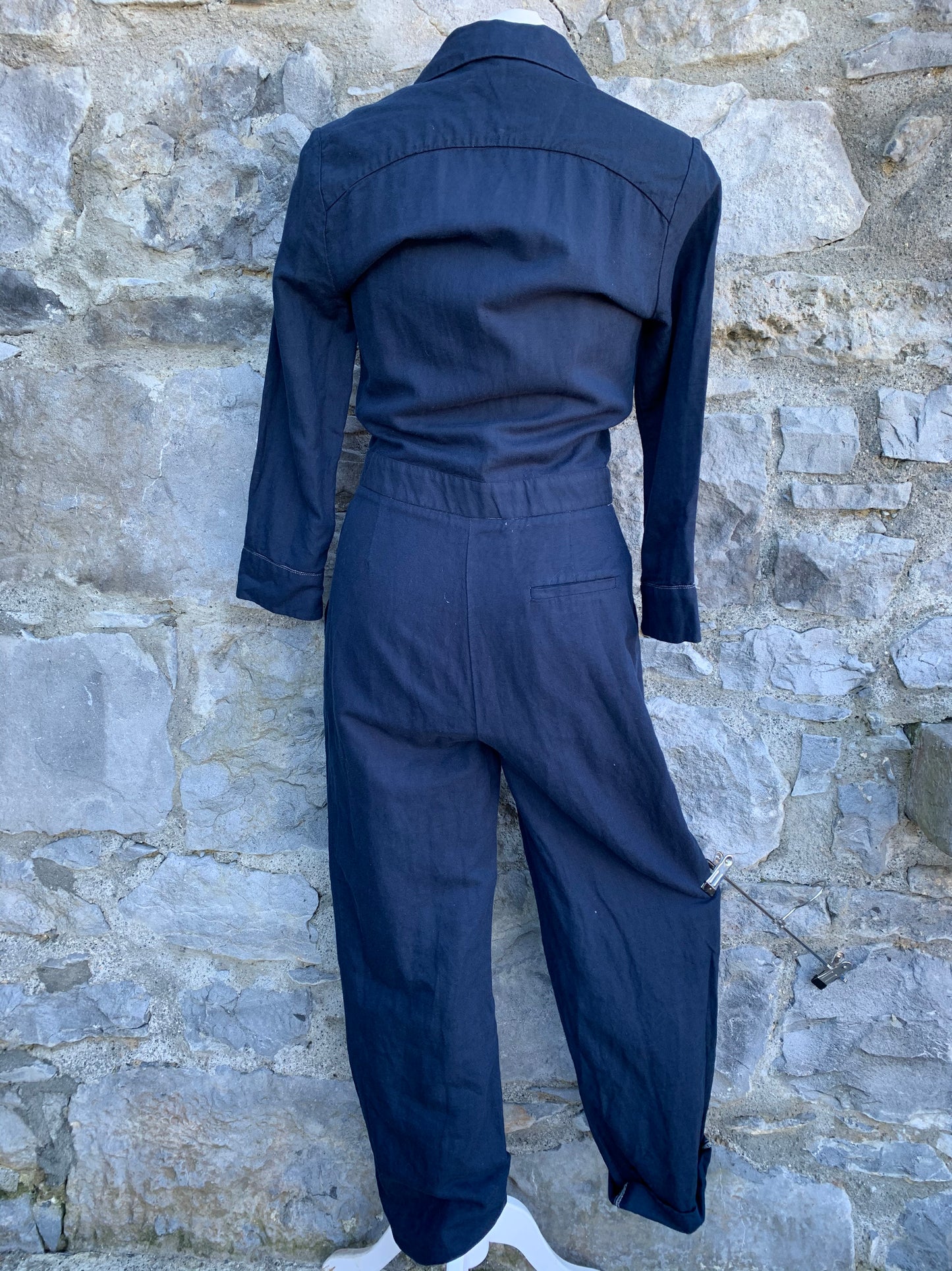 Navy boiler suit   uk 8