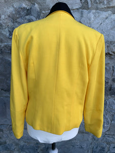 80s yellow jacket  uk 12