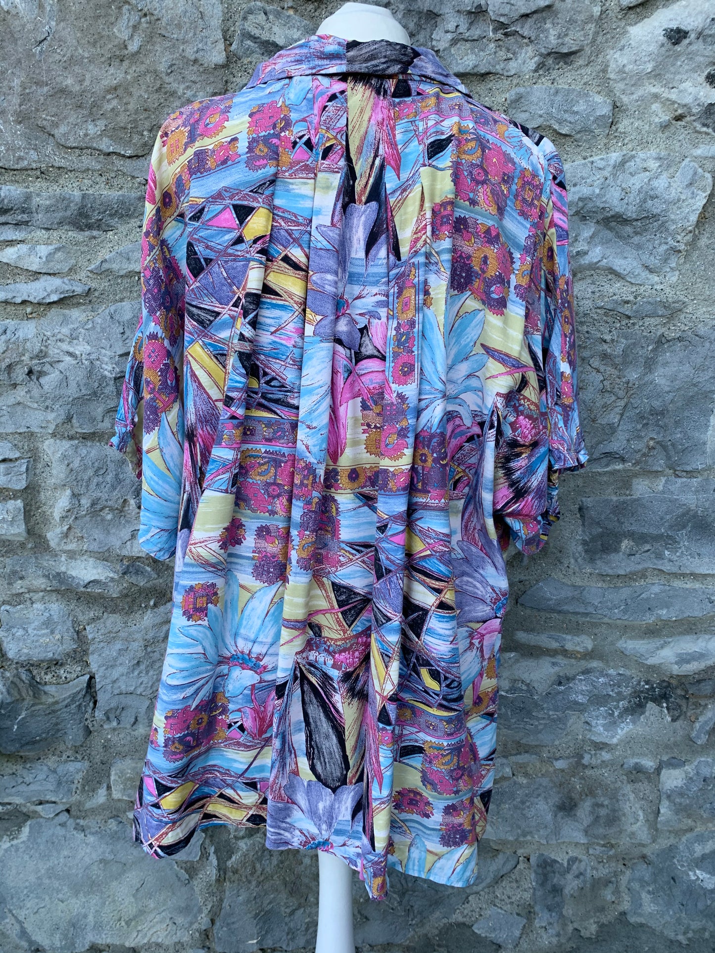 80s oversized abstract tunic  uk 10-14