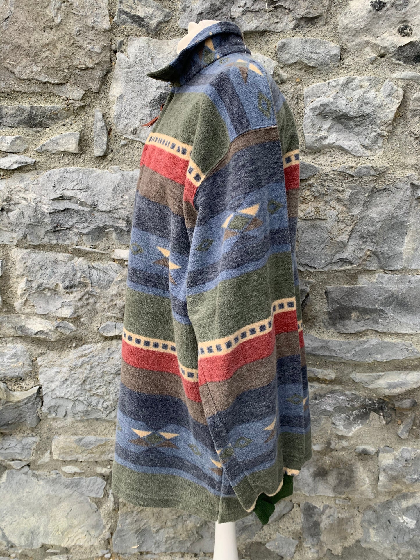 Henry Choice Aztec flannel sweatshirt   Medium