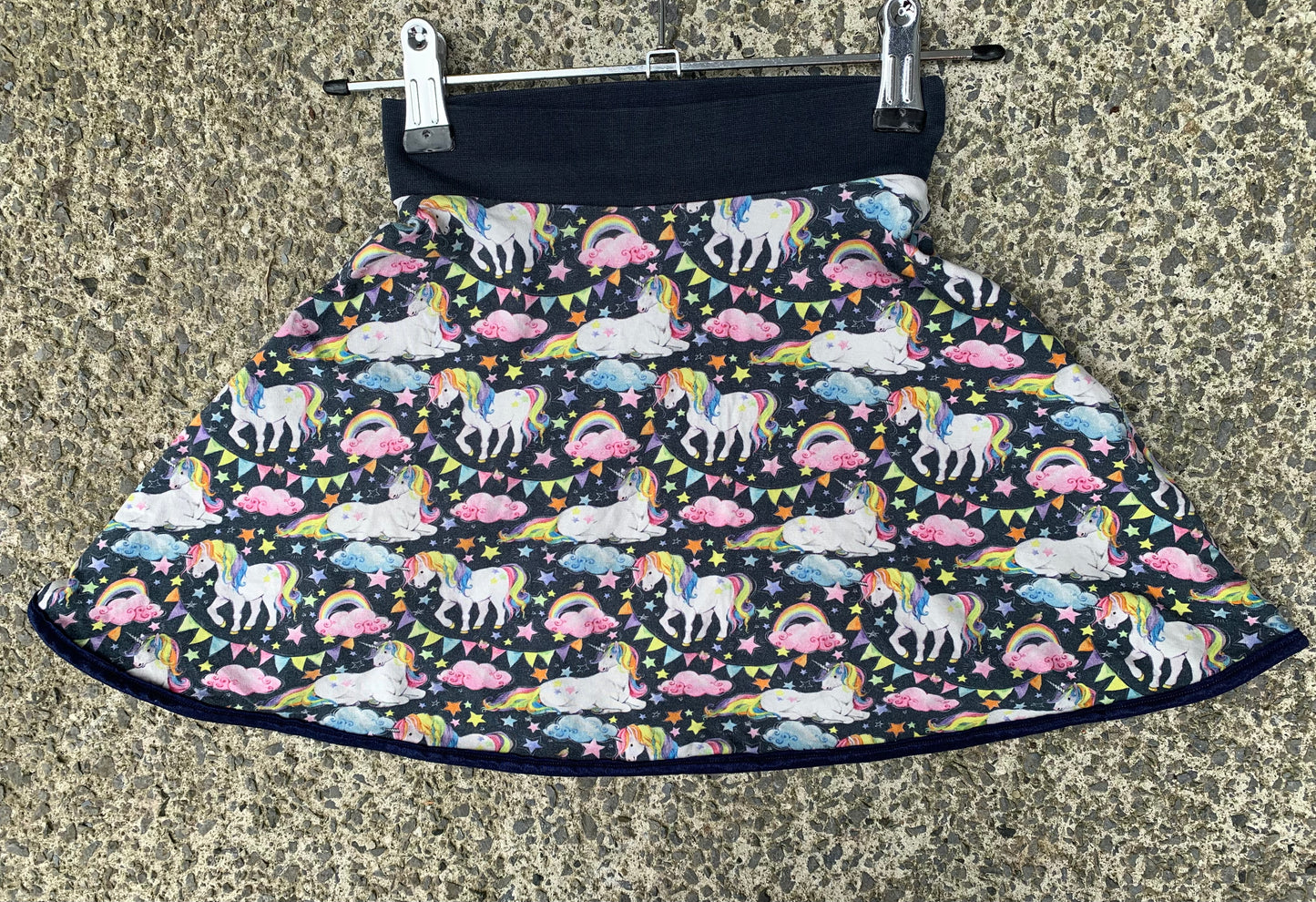 Unicorns skirt   3-4y (98-104cm)