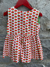 Load image into Gallery viewer, Anette tomatoes dress with an apron   18-24m (86-92cm)
