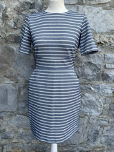 Load image into Gallery viewer, Blue stripy dress  uk 10
