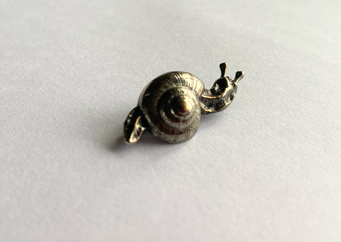 Snail brooch