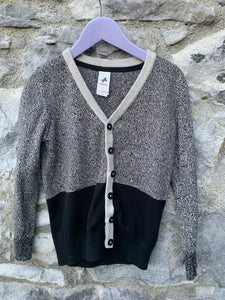 Black&grey cardigan  6-7y (116-122cm)