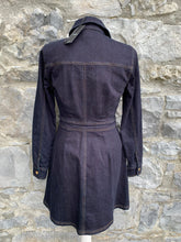 Load image into Gallery viewer, Navy denim dress  uk 8
