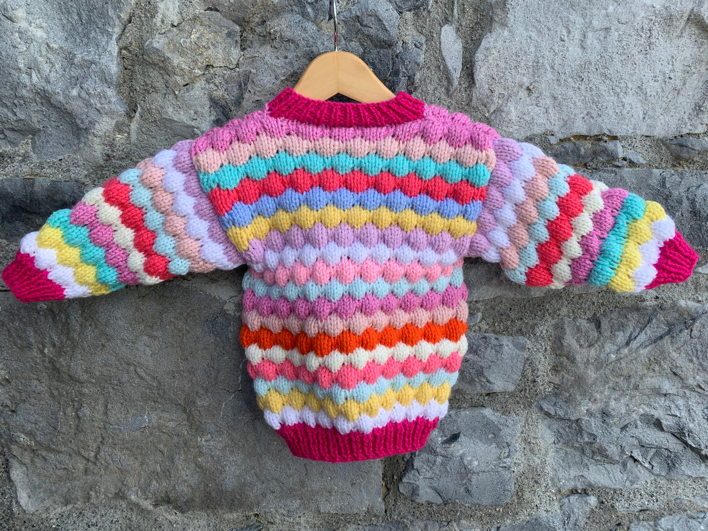 Bubble knit cardigan   18-24m (86-92cm)