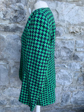 Load image into Gallery viewer, Houndstooth green jacket  uk 14
