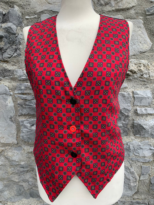 Red waistcoat   uk 10