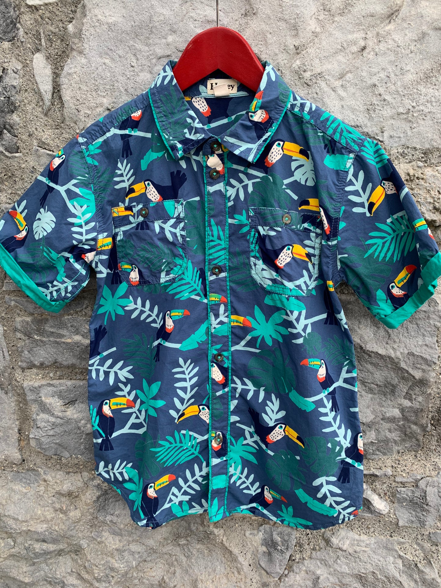 Tucan shirt  7-8y (122-128cm)