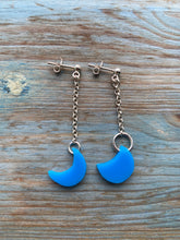 Load image into Gallery viewer, Blue Moon earrings

