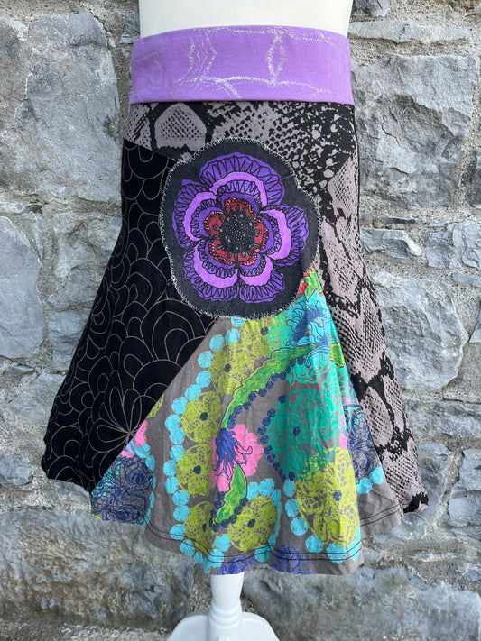 Patchwork skirt   uk 8