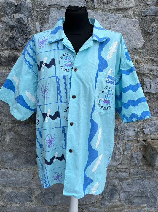 80s surfer shirt Large