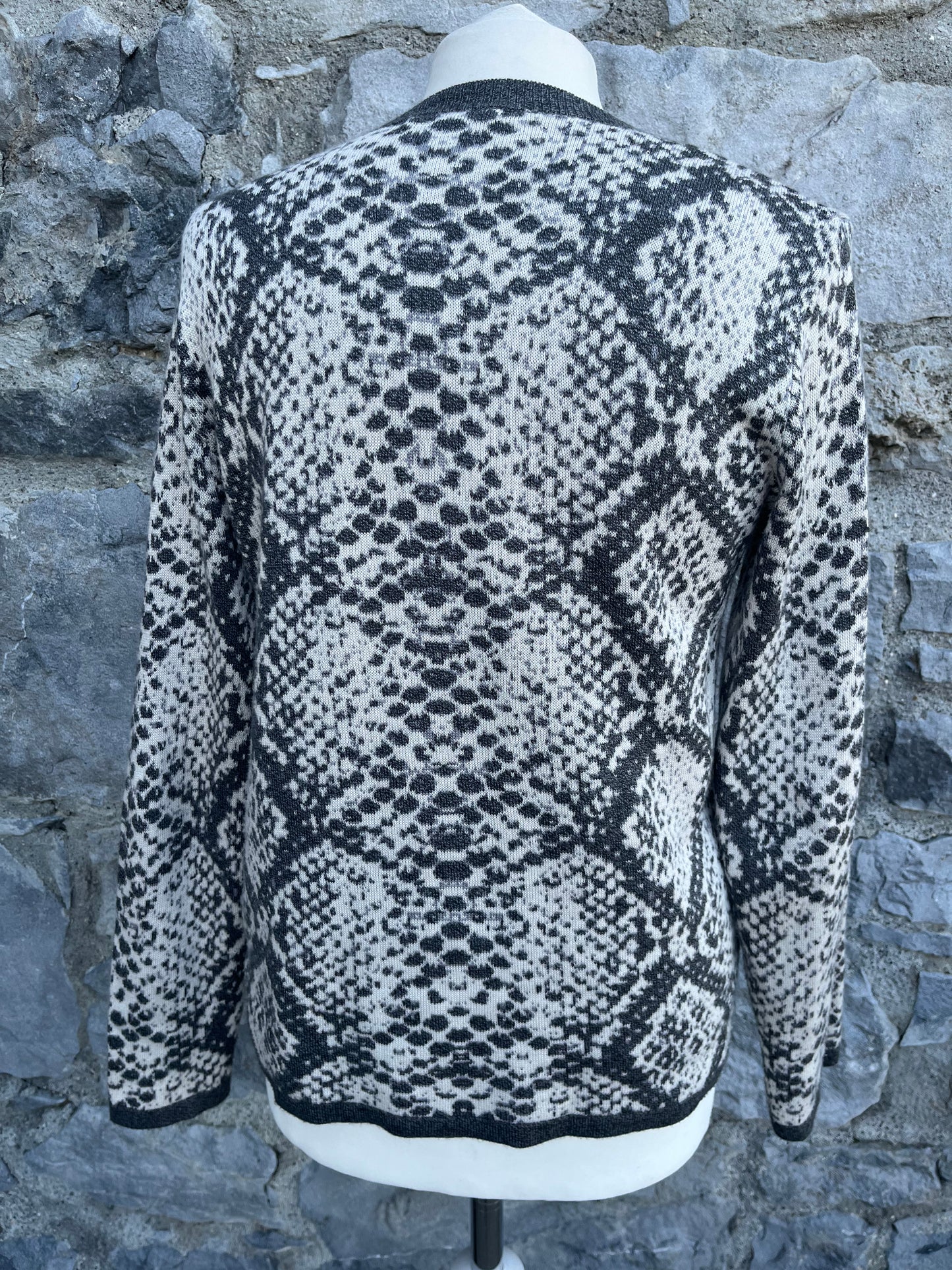 Snakeskin jumper  uk 10