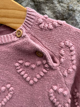 Load image into Gallery viewer, Pink hearts jumper   6-9m (68-74cm)
