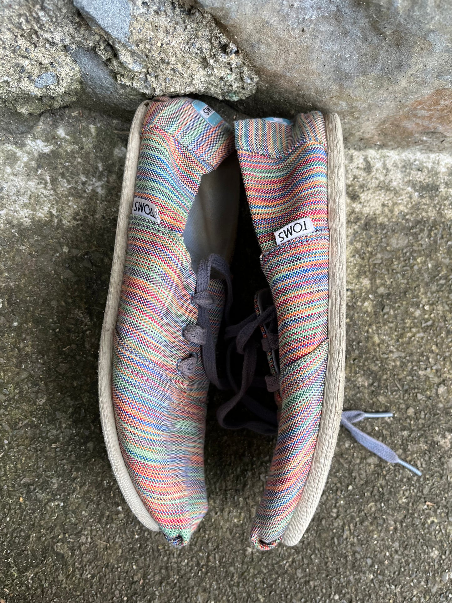 Rainbow toms  uk 4.5 (eu 37.5)