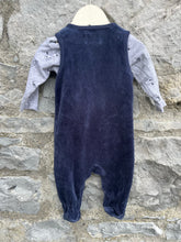 Load image into Gallery viewer, Rocket vest&amp;dungarees   1-2m (56cm)
