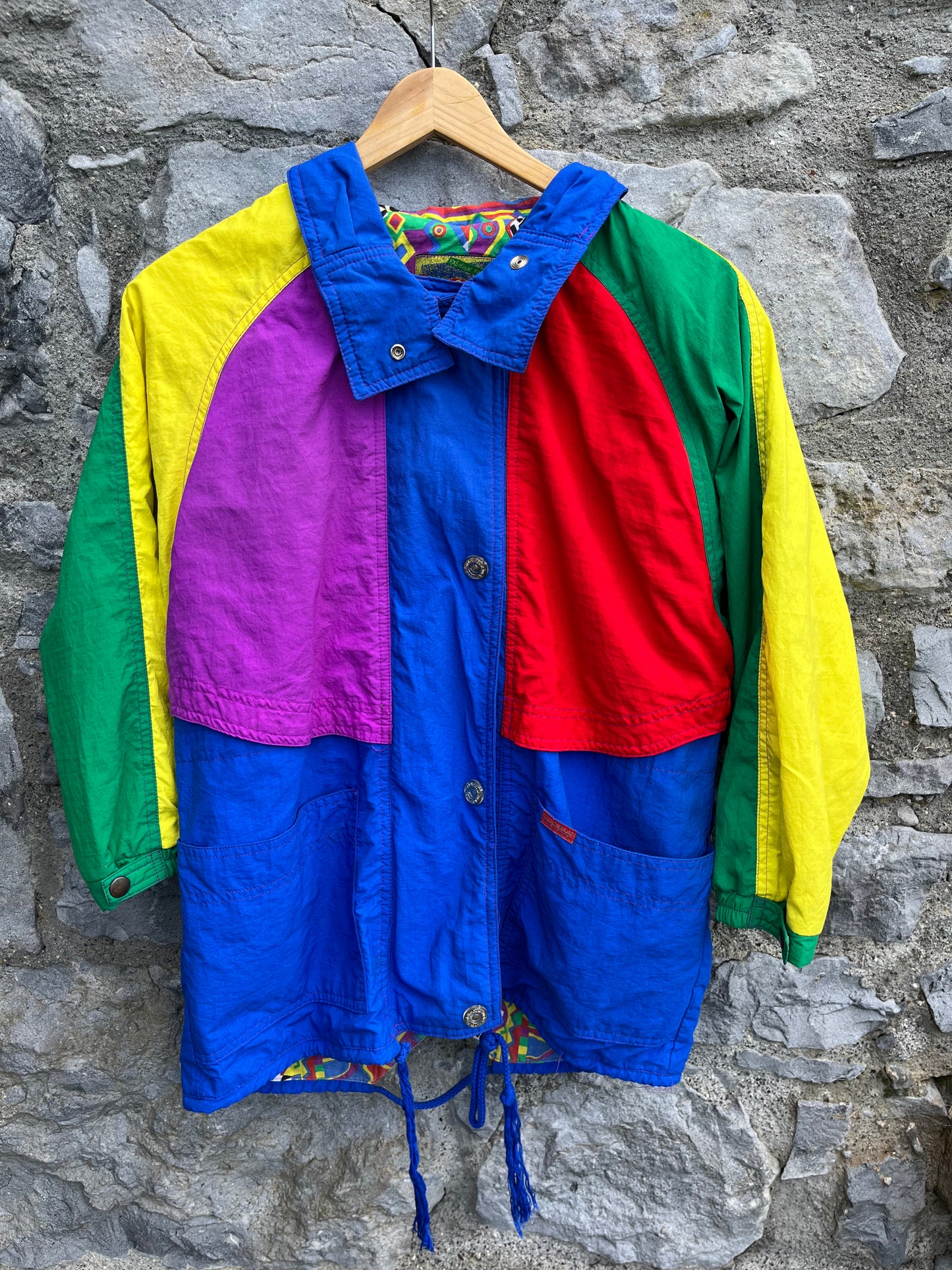 80s colourful jacket   10y (140cm)