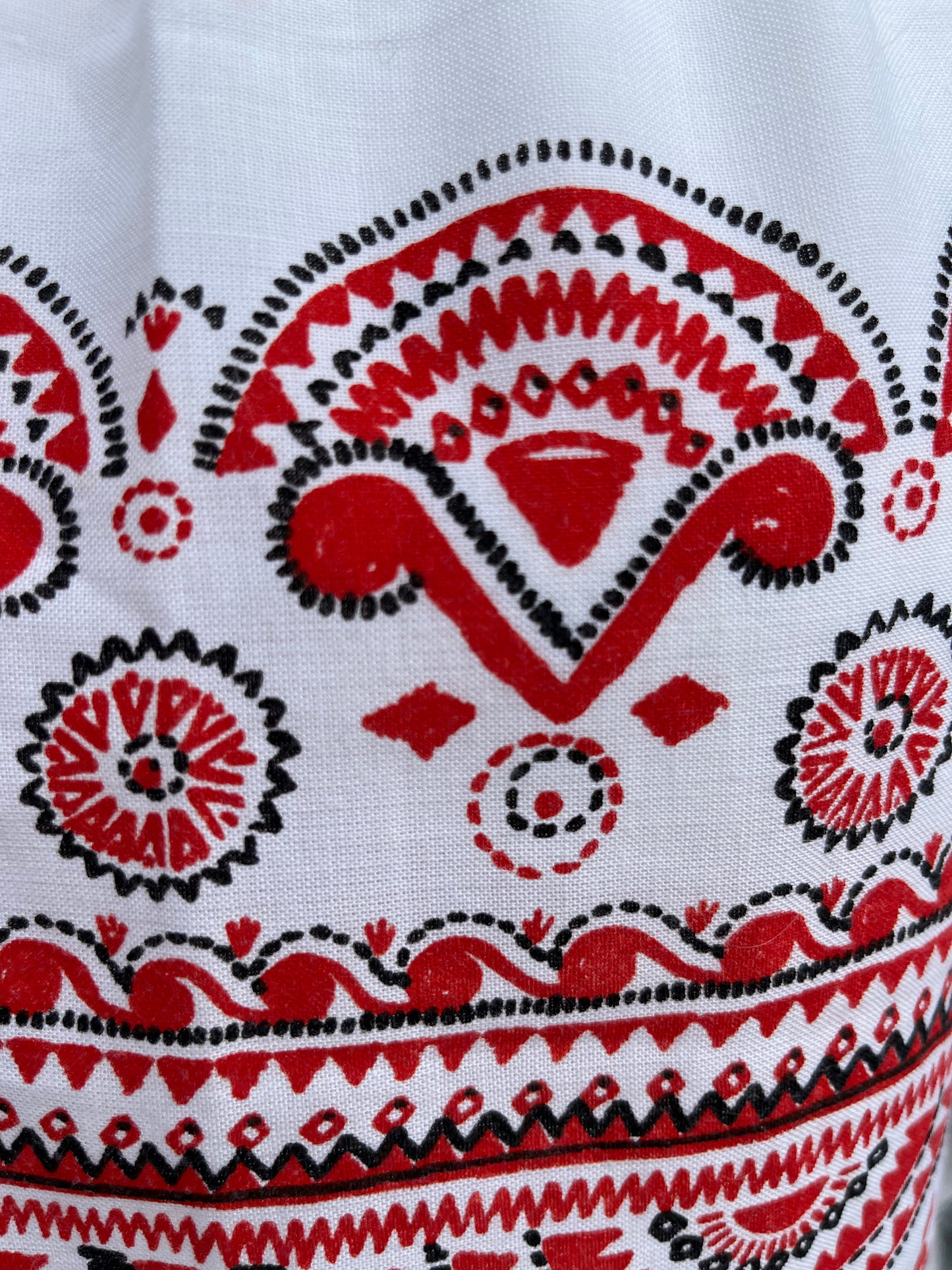 Embroidered folk shirt  uk 8-10