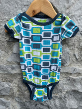 Load image into Gallery viewer, Geometric vest   3-6m (62-68cm)
