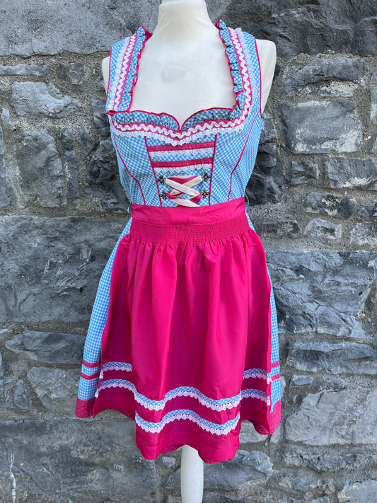 Bavarian style dress uk 6-8