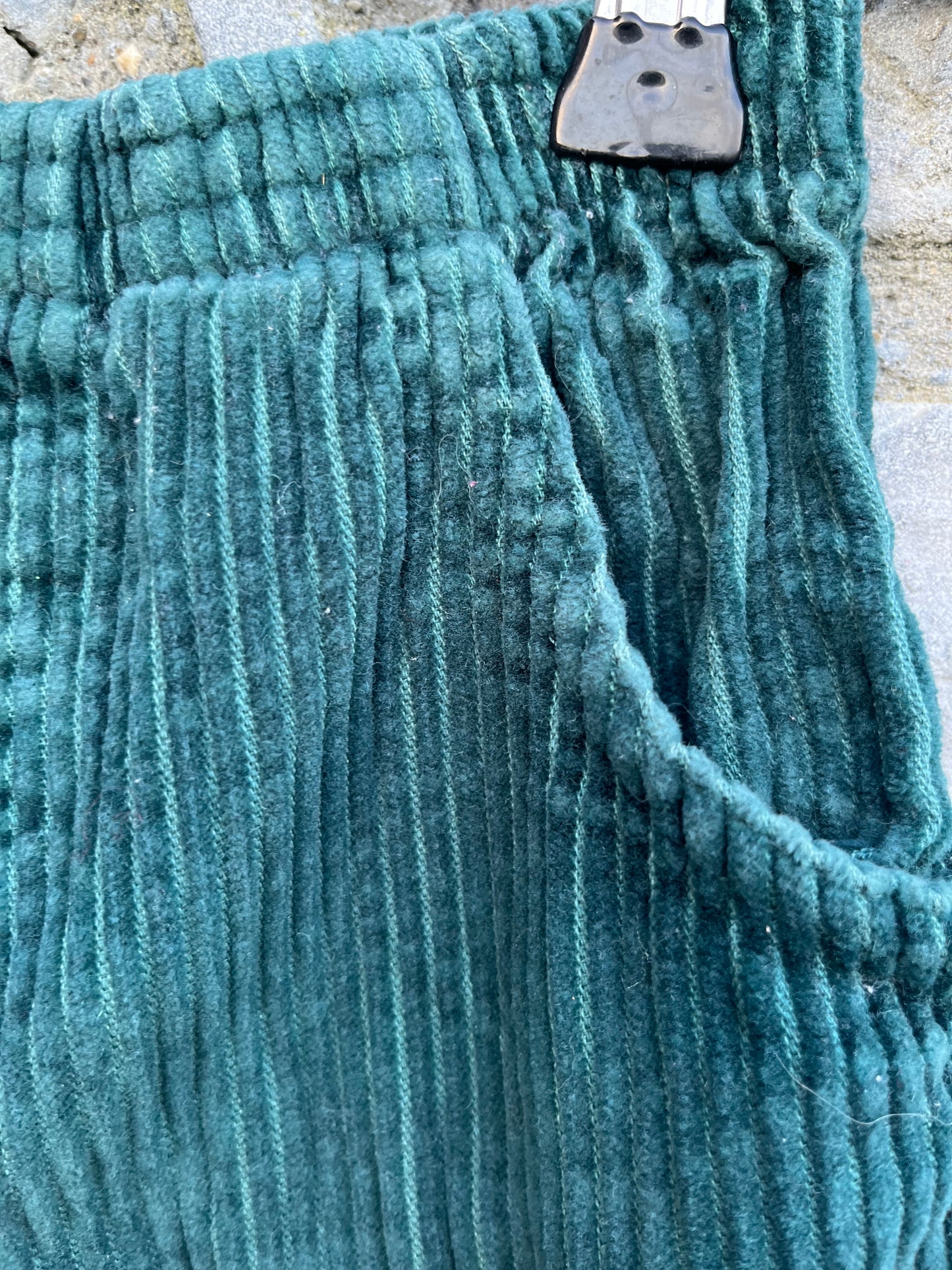 80s green cords  2-3y (92-98cm)