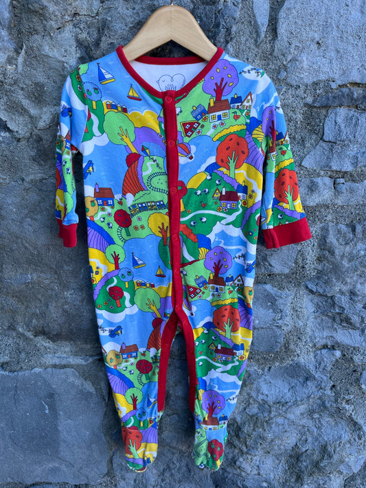 Countryside onesie  9-12m (74-80cm)