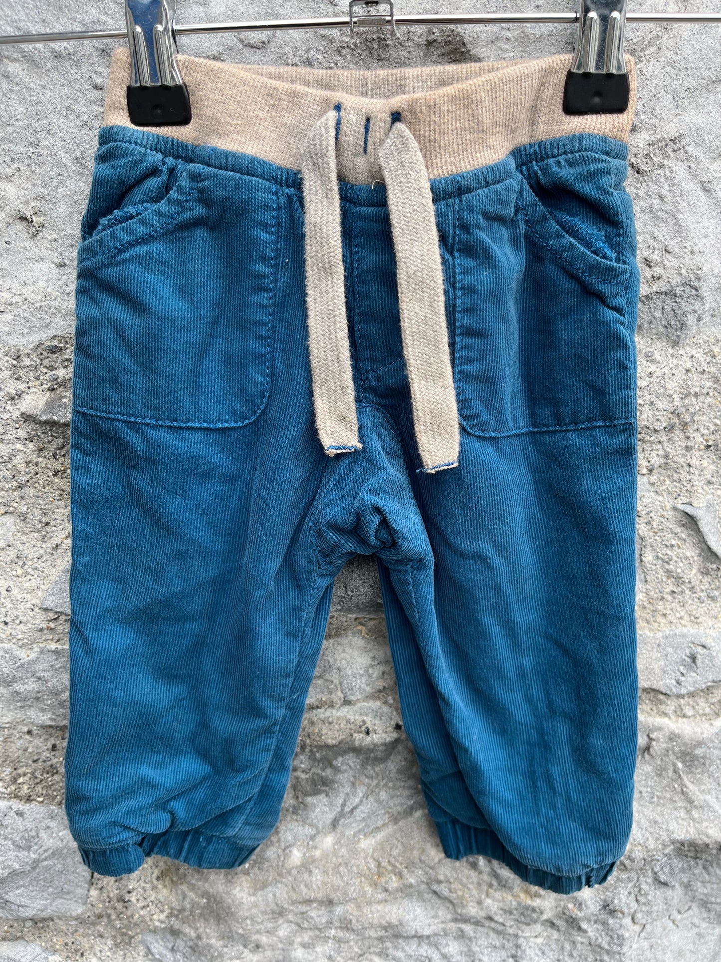 Petrol cord pants    3-6m (62-68cm)