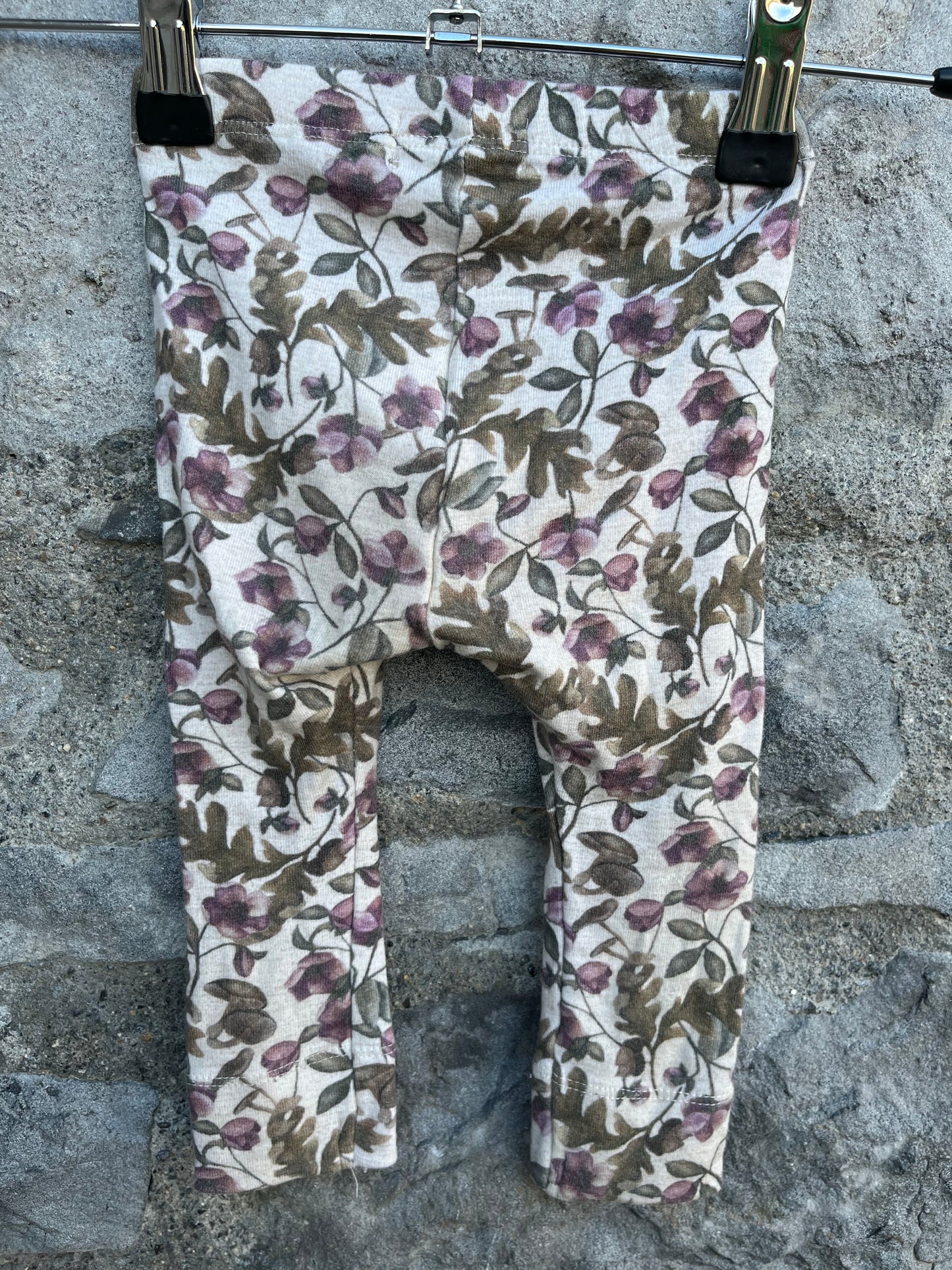 Flowers&mushrooms leggings  4-6m (62-68cm)