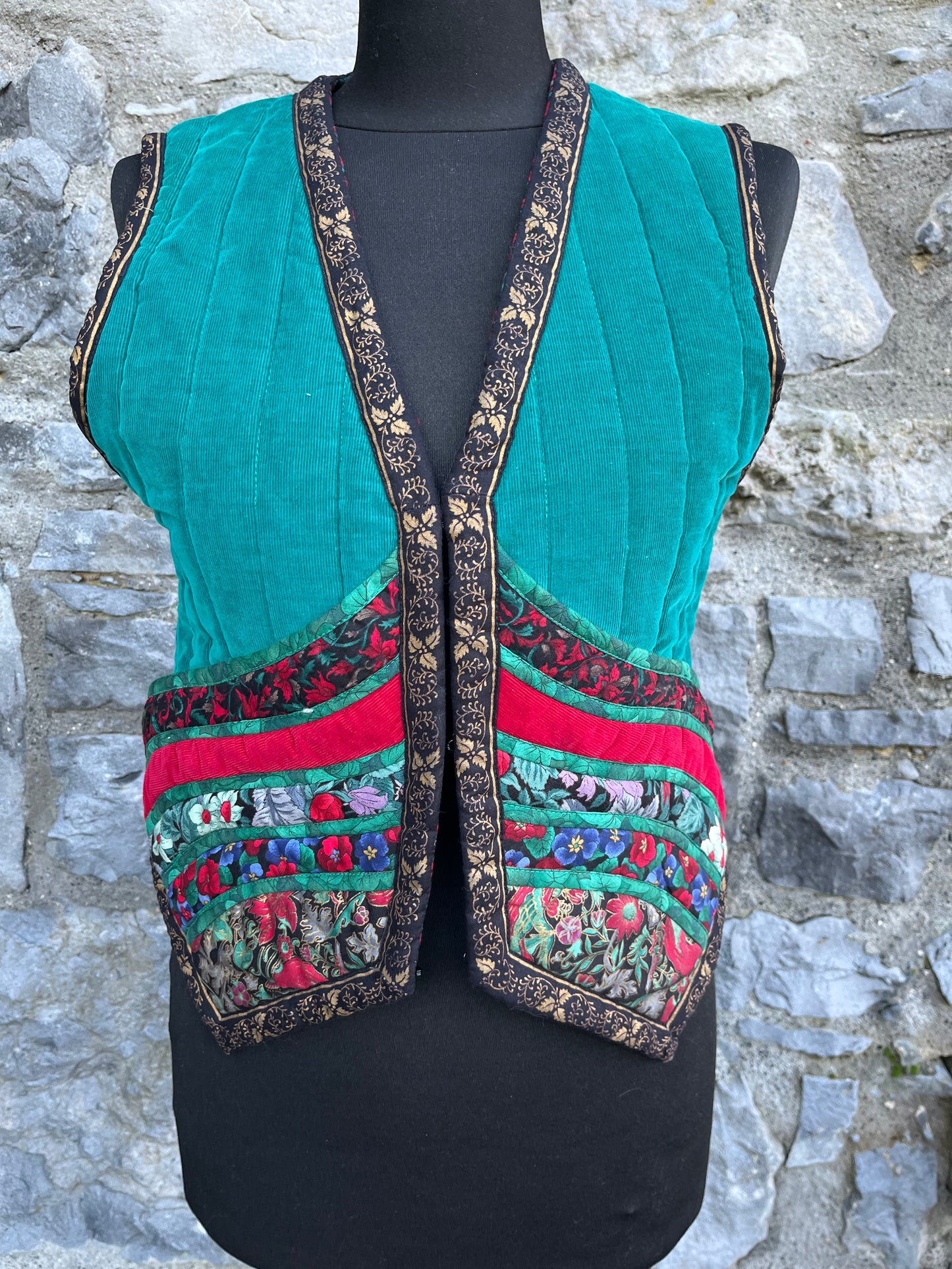 Folk waistcoat &jacket uk 8-10