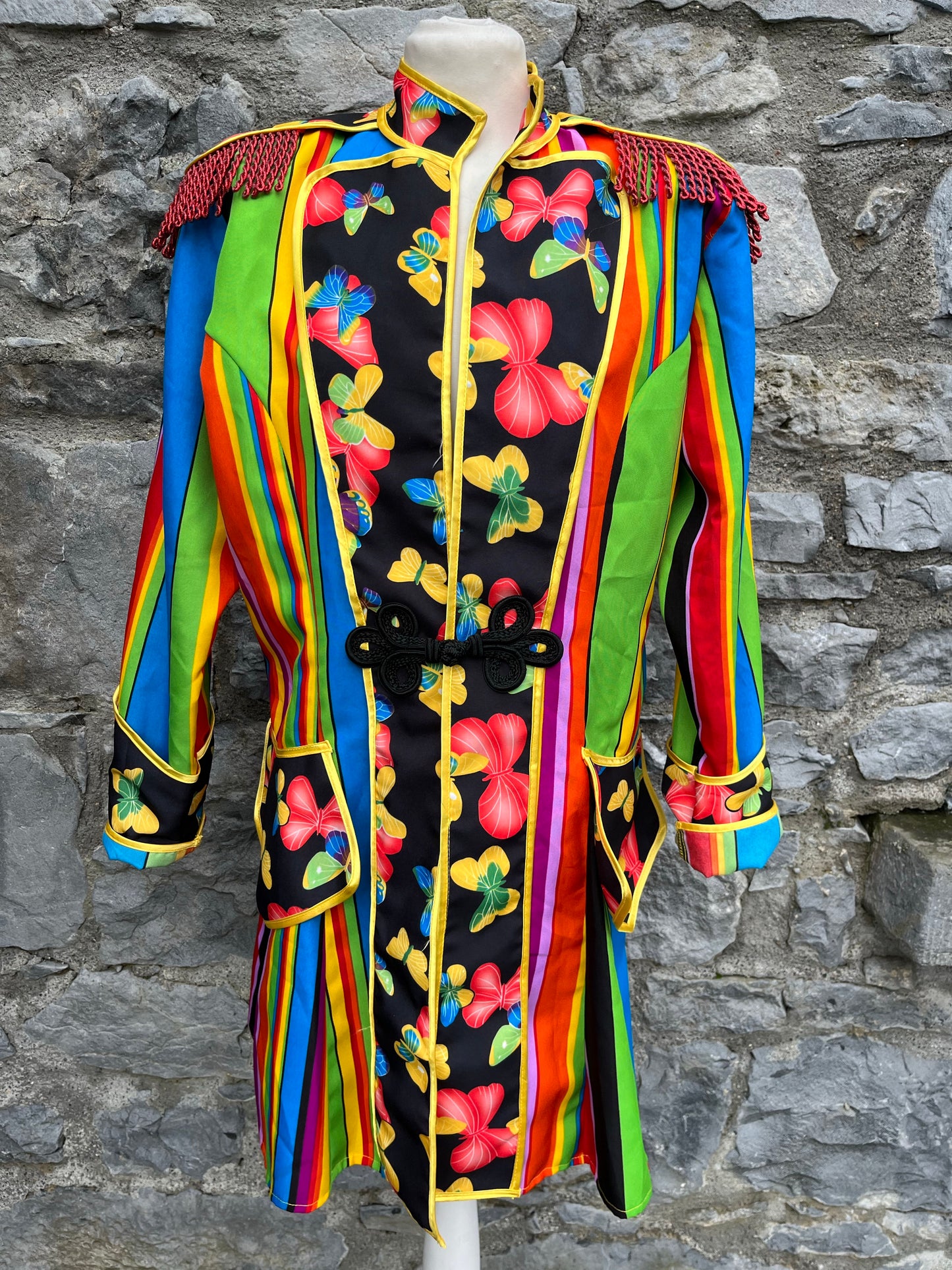 Rainbow marching band coat