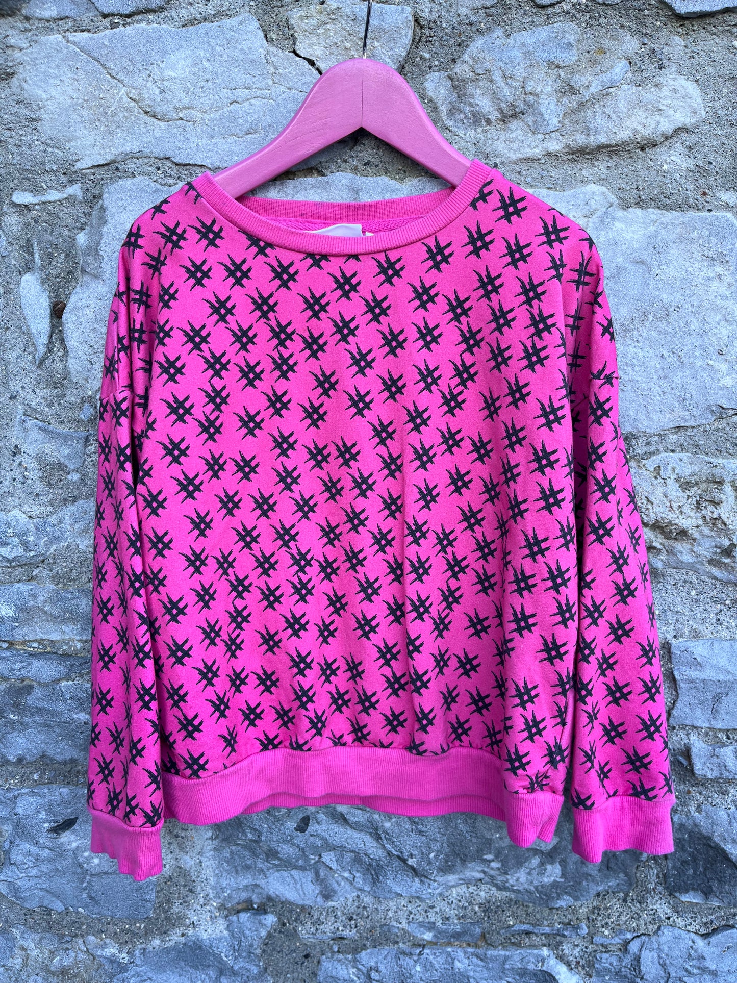 Pink sweatshirt   6-8y (116-128cm)