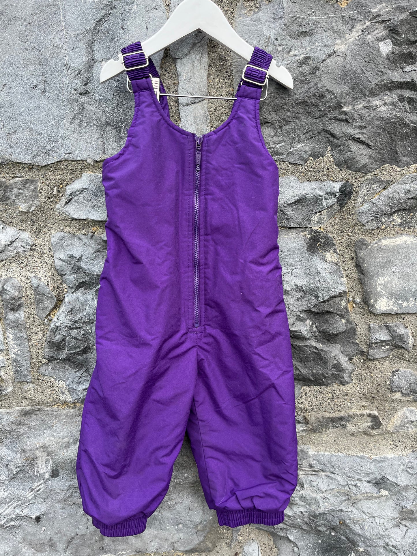 90s purple ski set   2-3y (92-98cm)